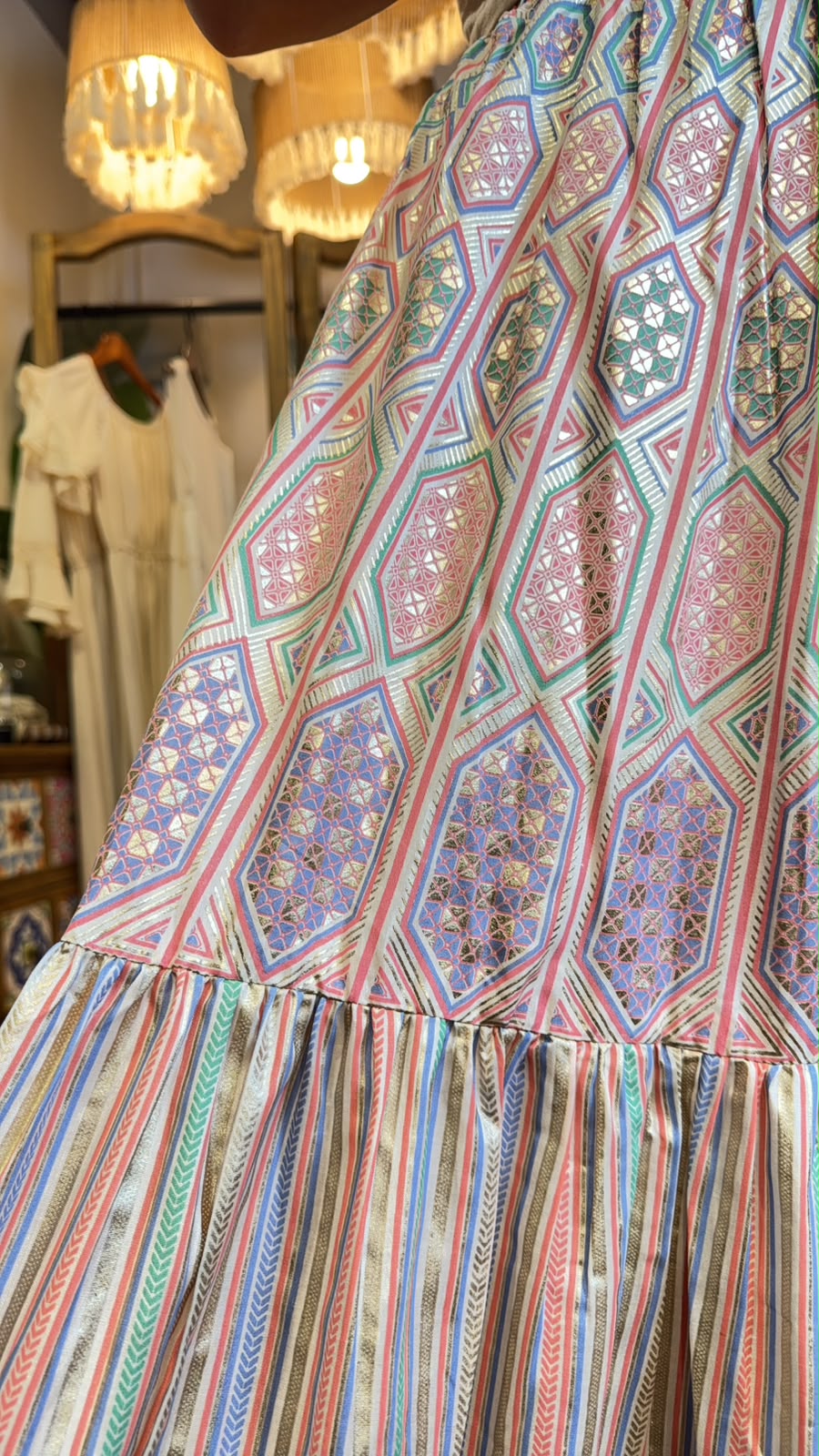 3096 Pastel Rainbow Unicorn Skirt