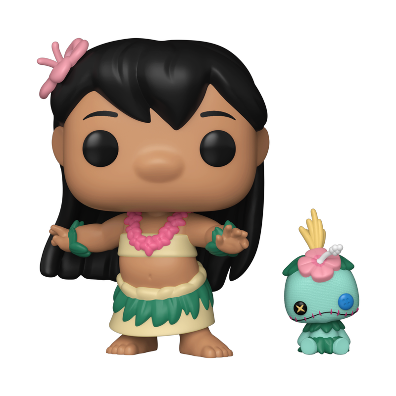 📦訂購 美國代購 Funko POP! Disney Stitch & Buddy Hula Lilo with Scrump Figure 史迪仔 模型