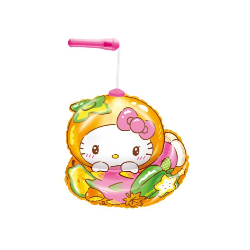 Sanrio Hello Kitty 立體有聲吹氣燈籠 水果造型裝扮｜兒童中秋燈籠｜Sanrio可愛發聲充氣燈籠