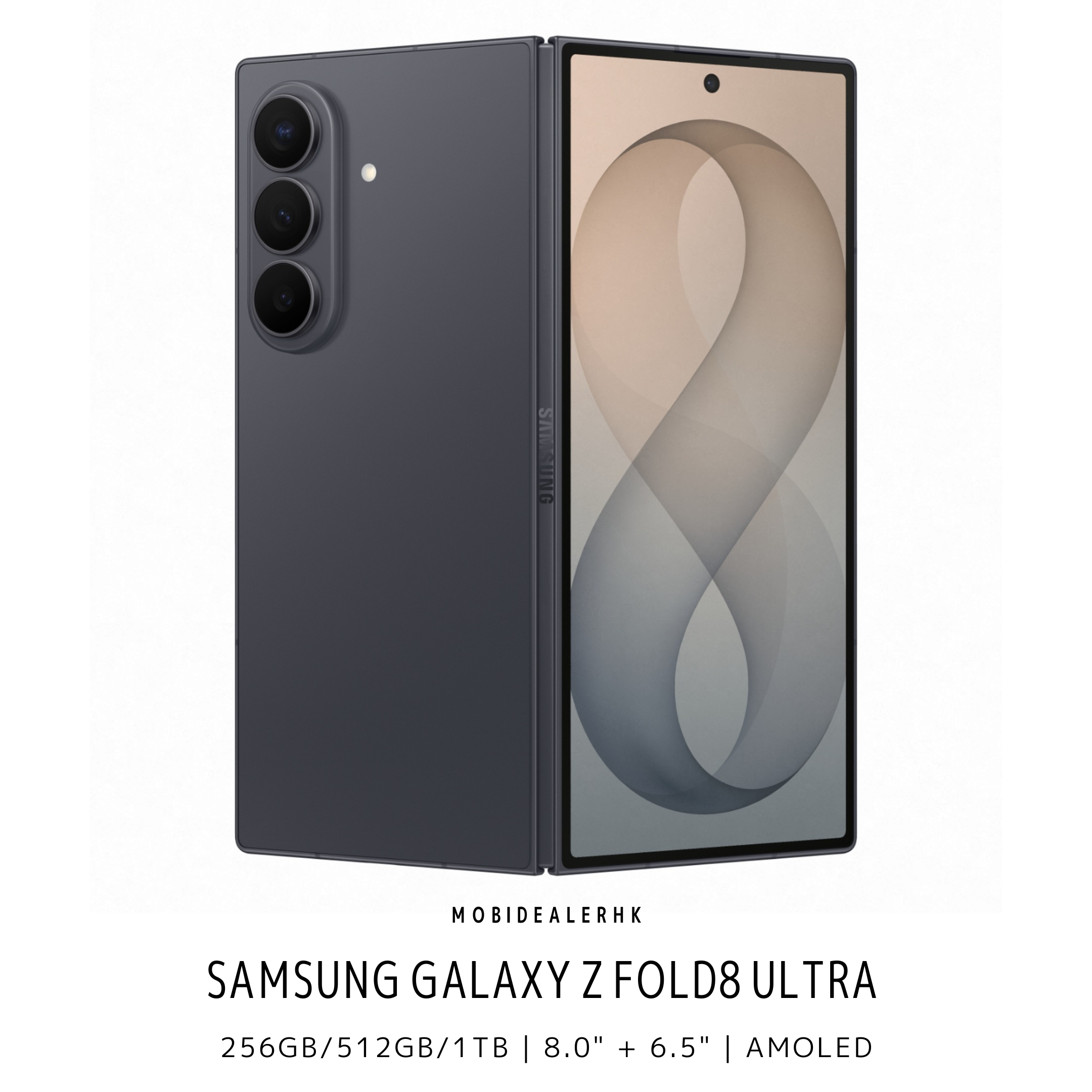 Samsung Galaxy Z Fold8 Ultra | 三星 Galaxy Z Fold8 Ultra | 5G | 智能手機 | 256Gb/512Gb/1Tb | 8.0" + 6.5" | AMOLED