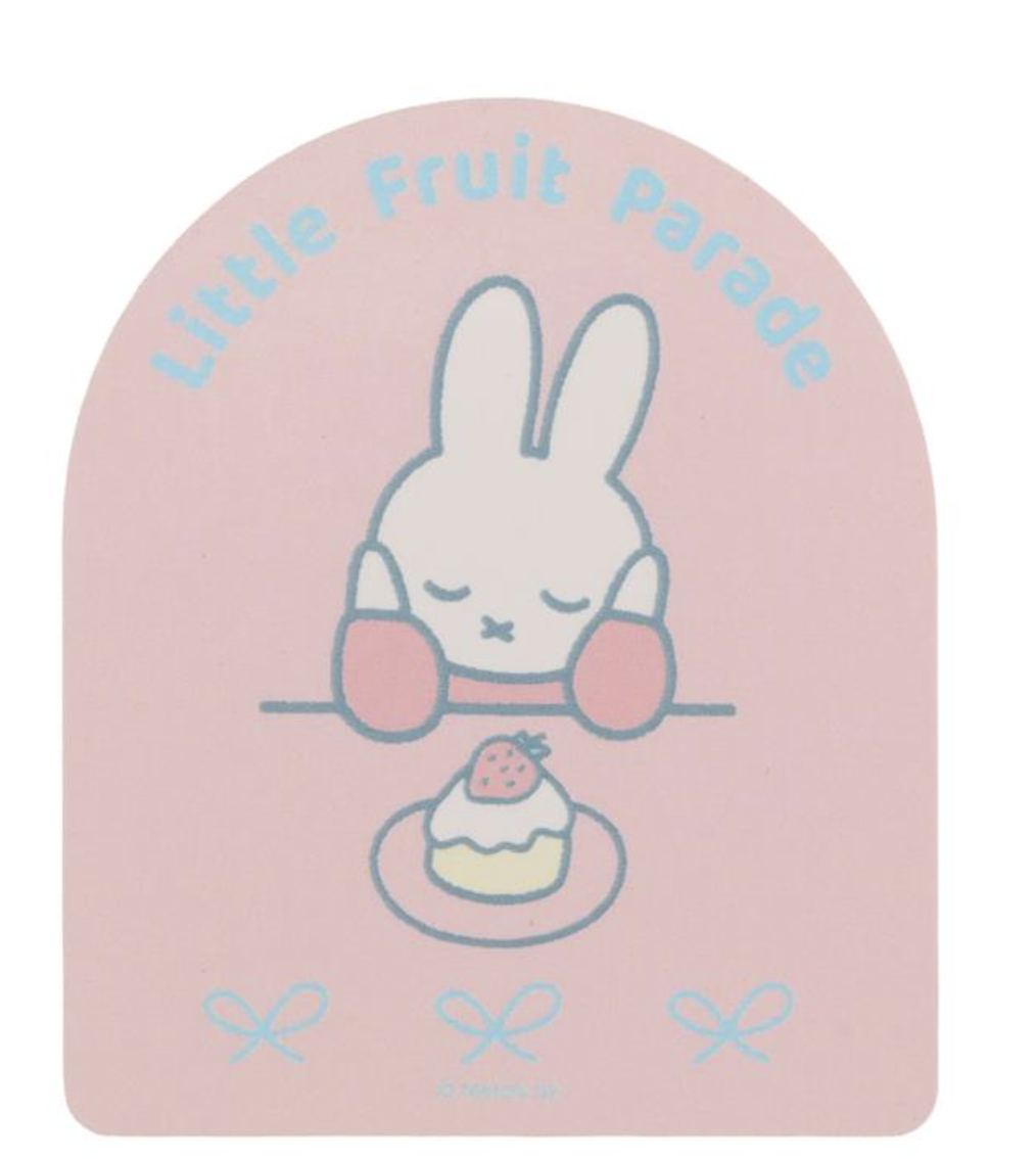 🐰Pre Order  - miffy 聯乘限定 Little Fruit Parade Note book / MT / Sticker  ( 📦 大約 5月中到貨, 若遇到缺貨或其它因素貨期會延遲 ）