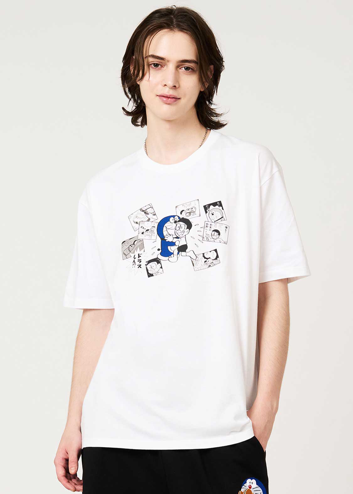 [訂購] 多啦A夢Tshirt 短袖衫 Graniph日本限定 (漫畫圖案)｜Doraemon短袖衫