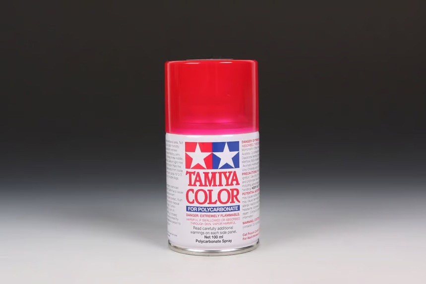 TA 86037 Polycarbonate Color Spray PS-37 Translucent Red