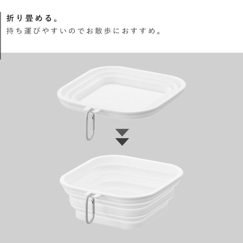 🔥🔥【日本直送《NOOKS》摺疊式寵物食物碗】L