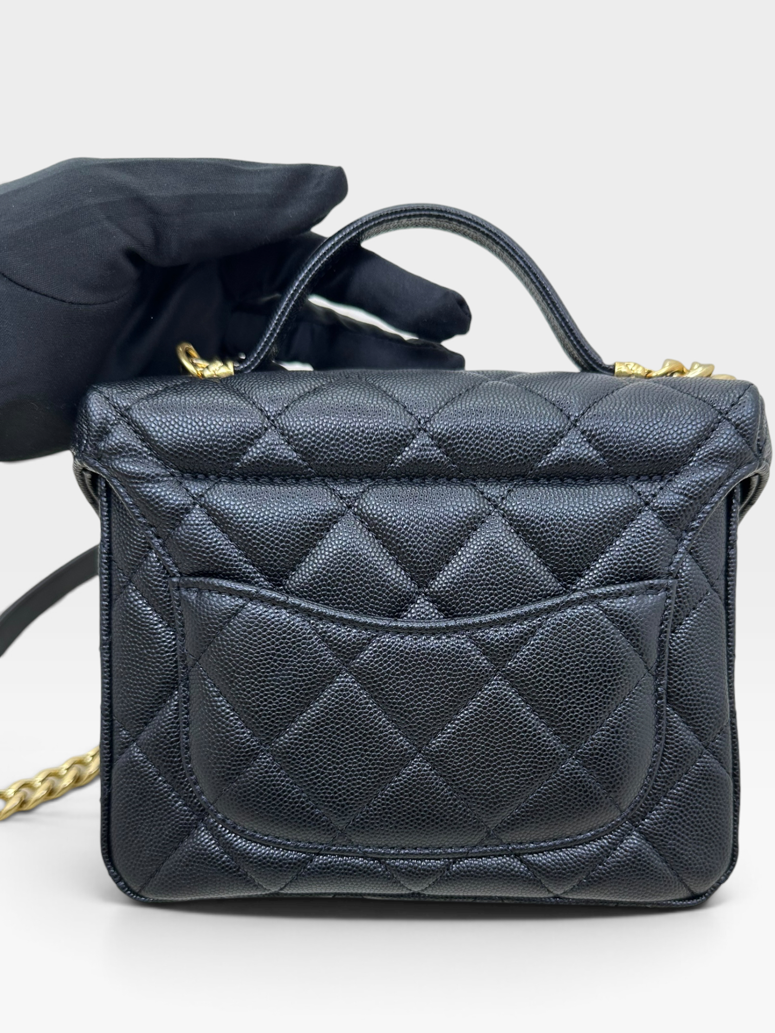 Pre-Owned CHANEL 23C Vanity Flap Bag with Handle / Product Code: K090404