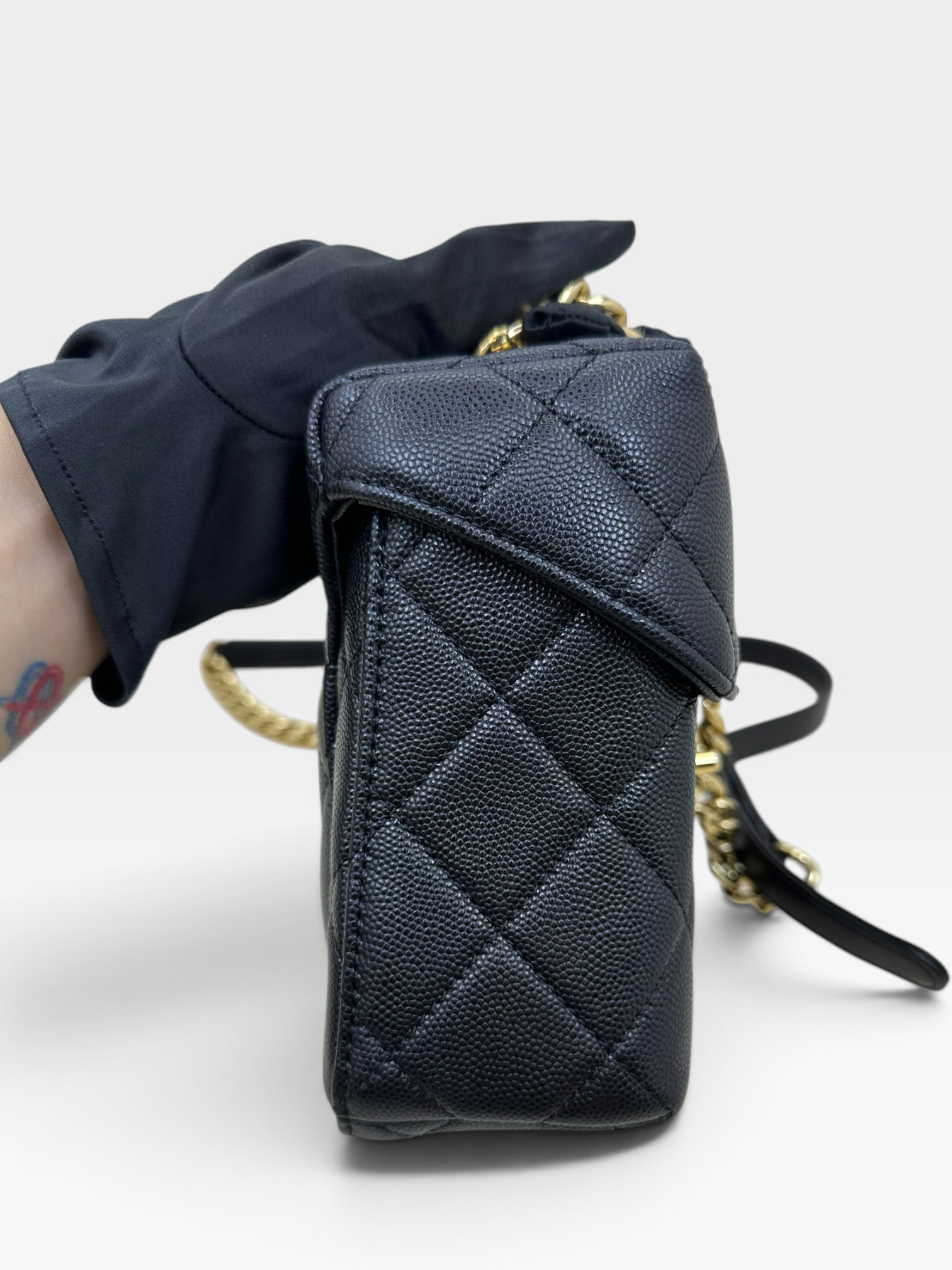 Pre-Owned CHANEL 23C Vanity Flap Bag with Handle / Product Code: K090404