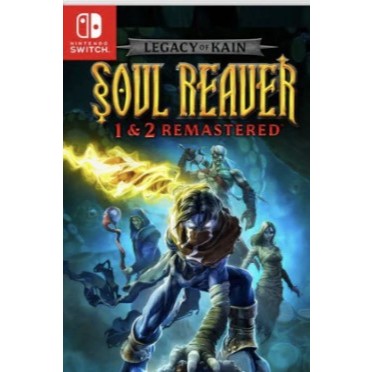 (🔥NEW RELEASE🔥) Legacy of Kain Soul Reaver 1 & 2 Remastered (Nintendo Switch) Digital Download