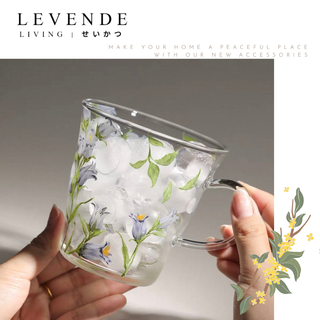 Levende 春日來信系列高硼硅耐熱玻璃杯