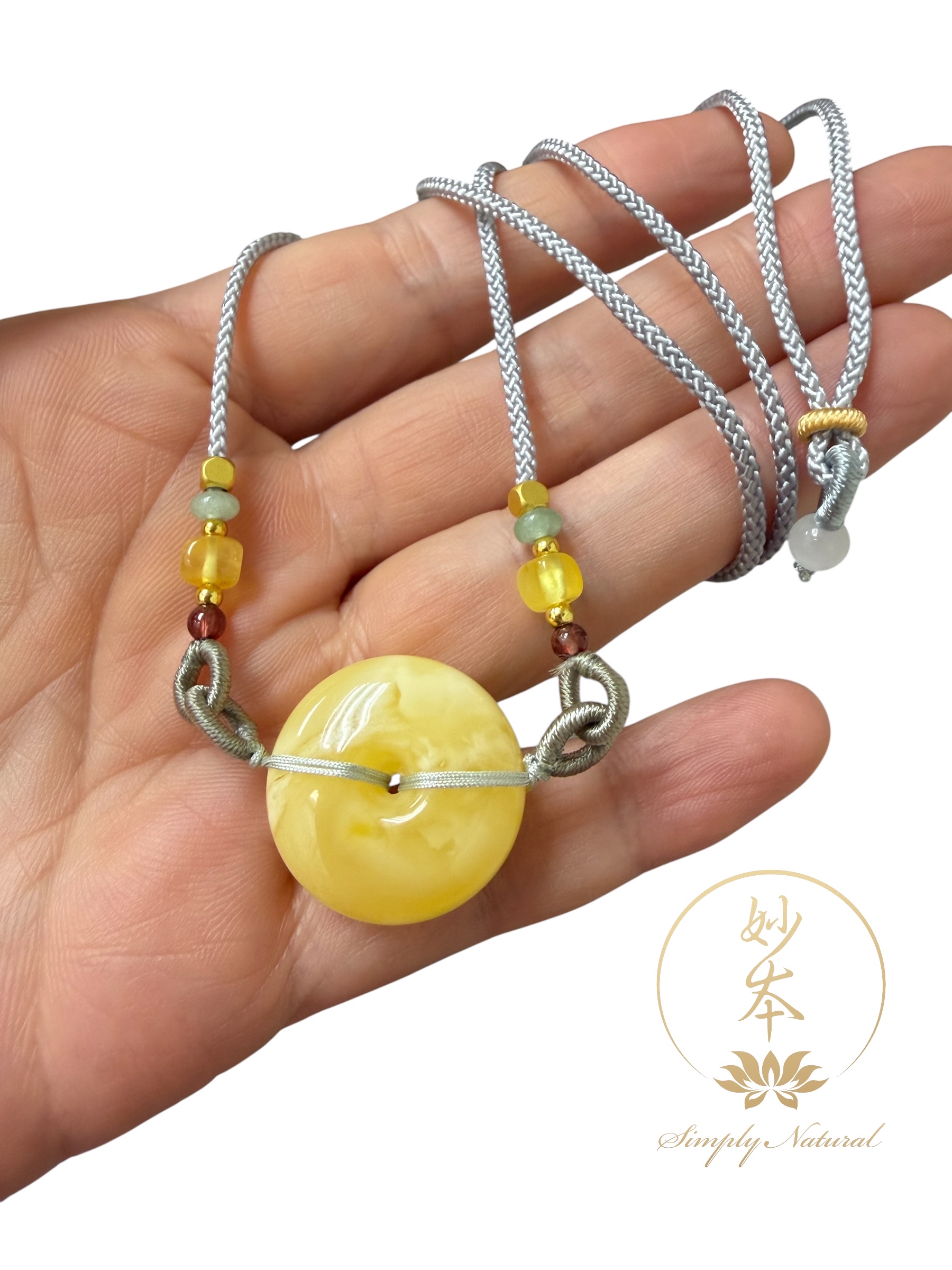 蜜蠟平安扣吊咀（已加持）#5