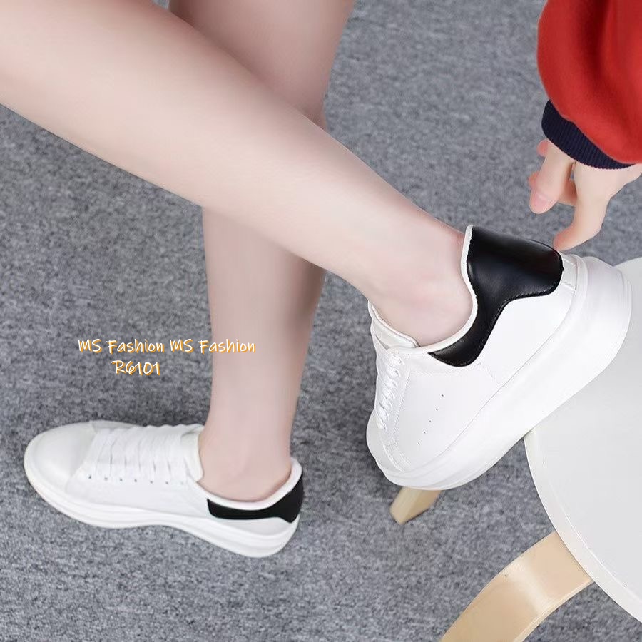 R6101 韓國🇰🇷黑白配厚底sneakers