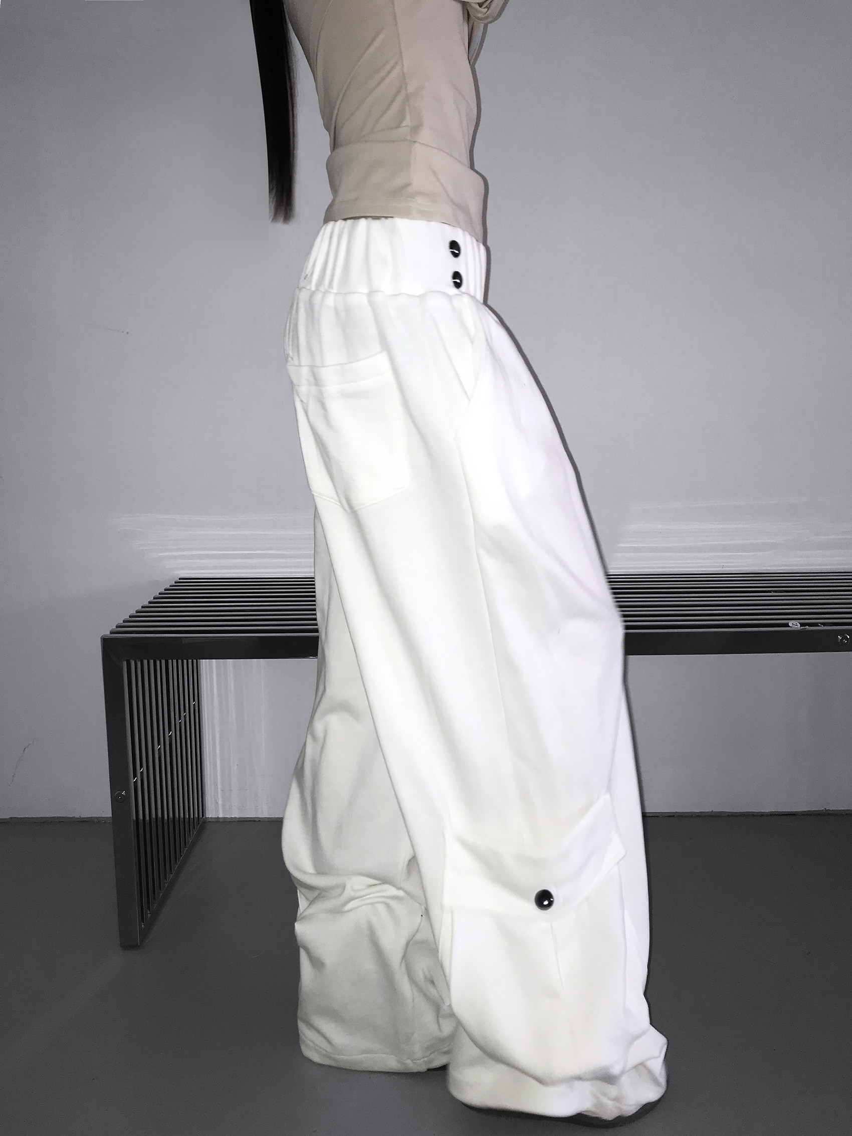 Nova Snap Wide-Leg Cargo Pants