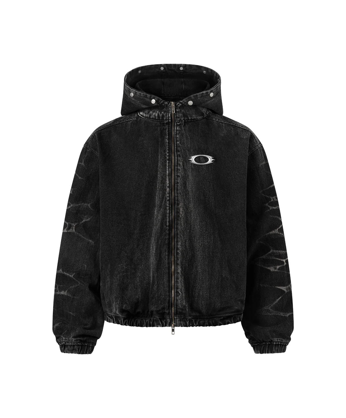 FZ DENIM HOODED ZIP UP