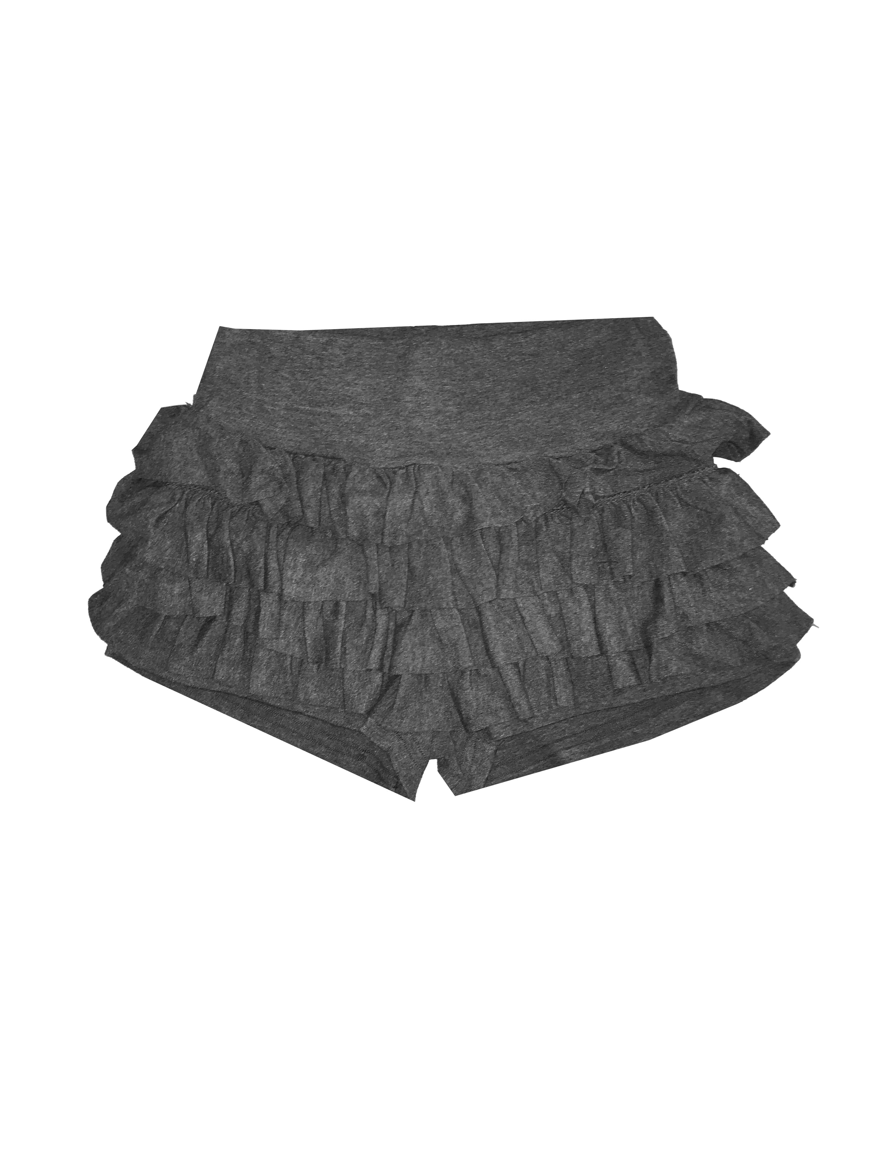 Layered Ruffle Mini Skort