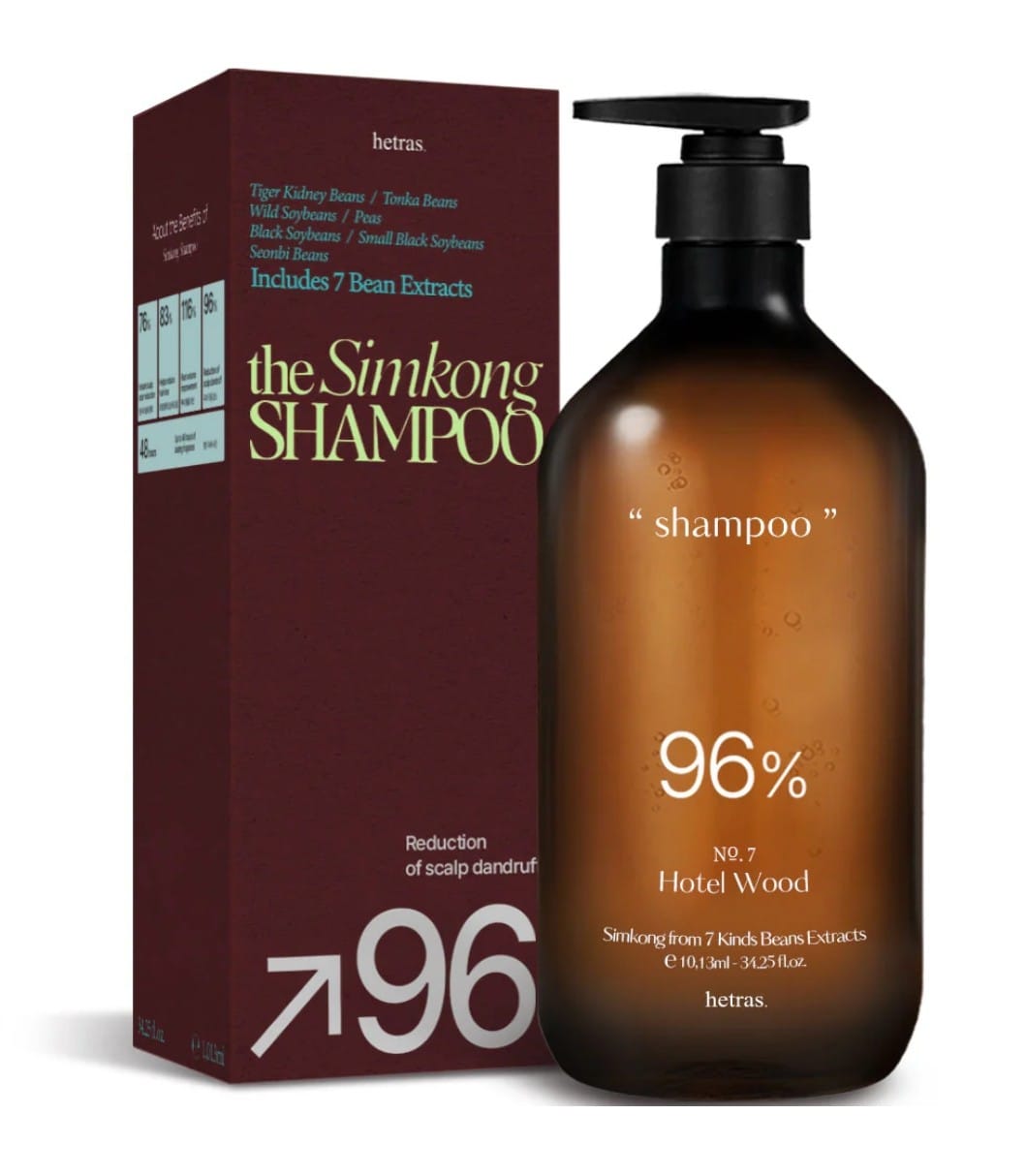 韓國 Hetras 洗髮精 1013ml 超大容量 減少頭皮屑 強化髮絲 持久留香