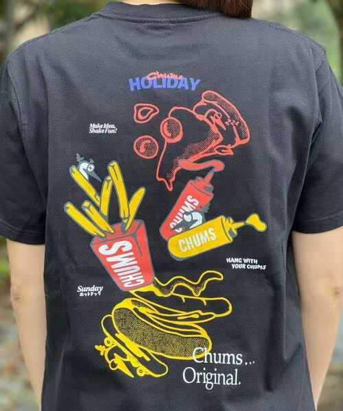 預訂 Chums Anti-Bug Fast Food Pocket短袖Tee  [貨號26A503]