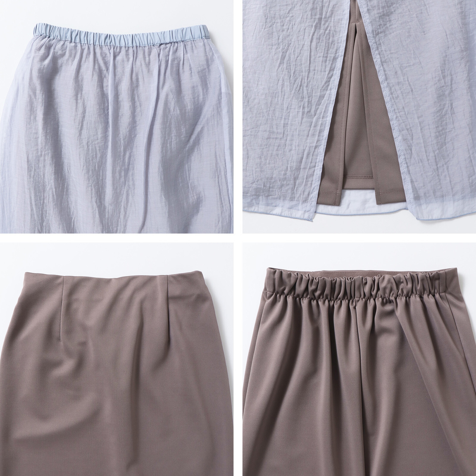 2way層次半身裙【JS005】