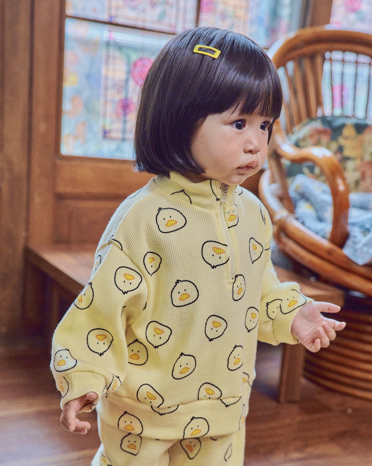 OOTT | Little Farm Waffle Anorak set