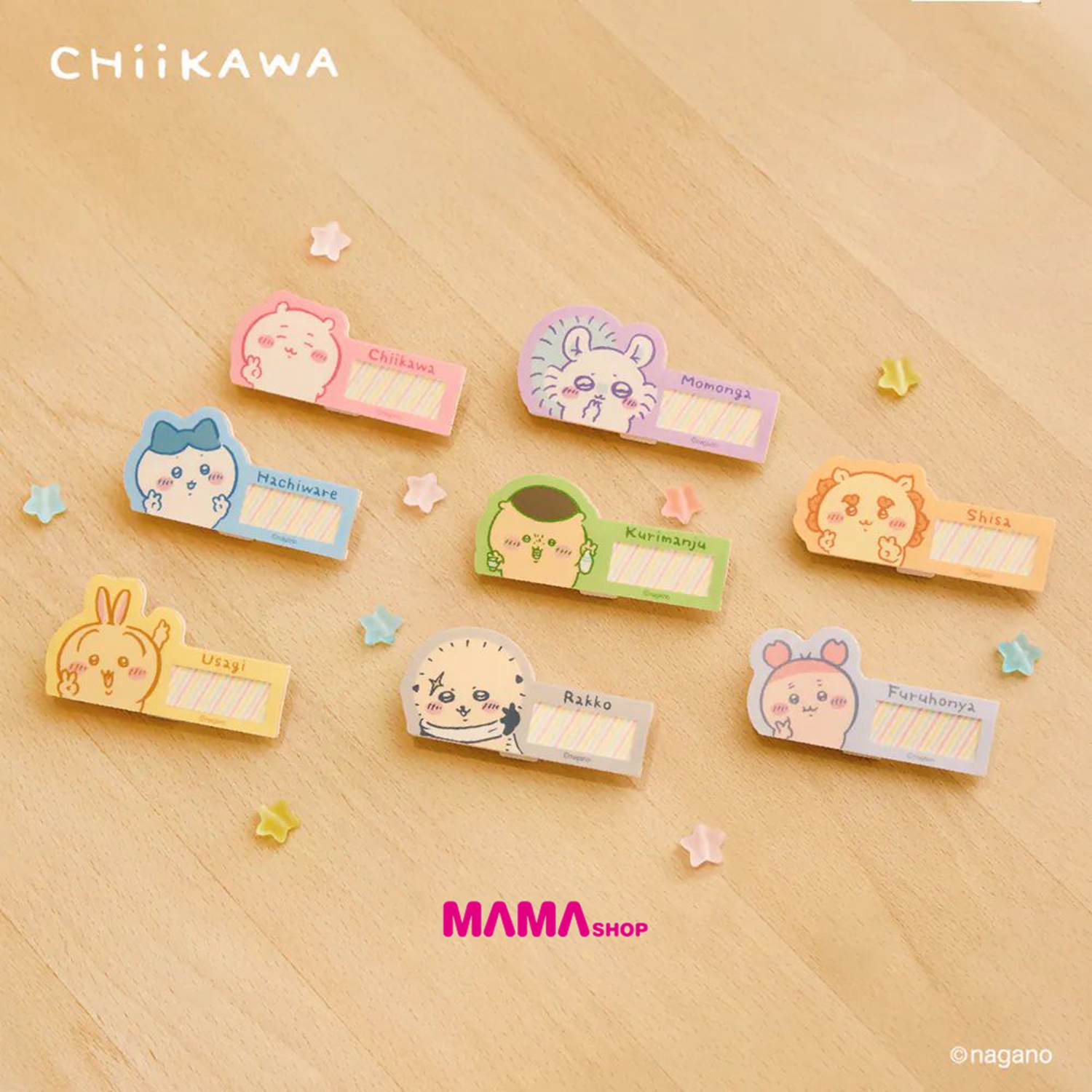 台灣直送Chiikawa 吉伊卡哇壓克力名牌徽章(一套8款)