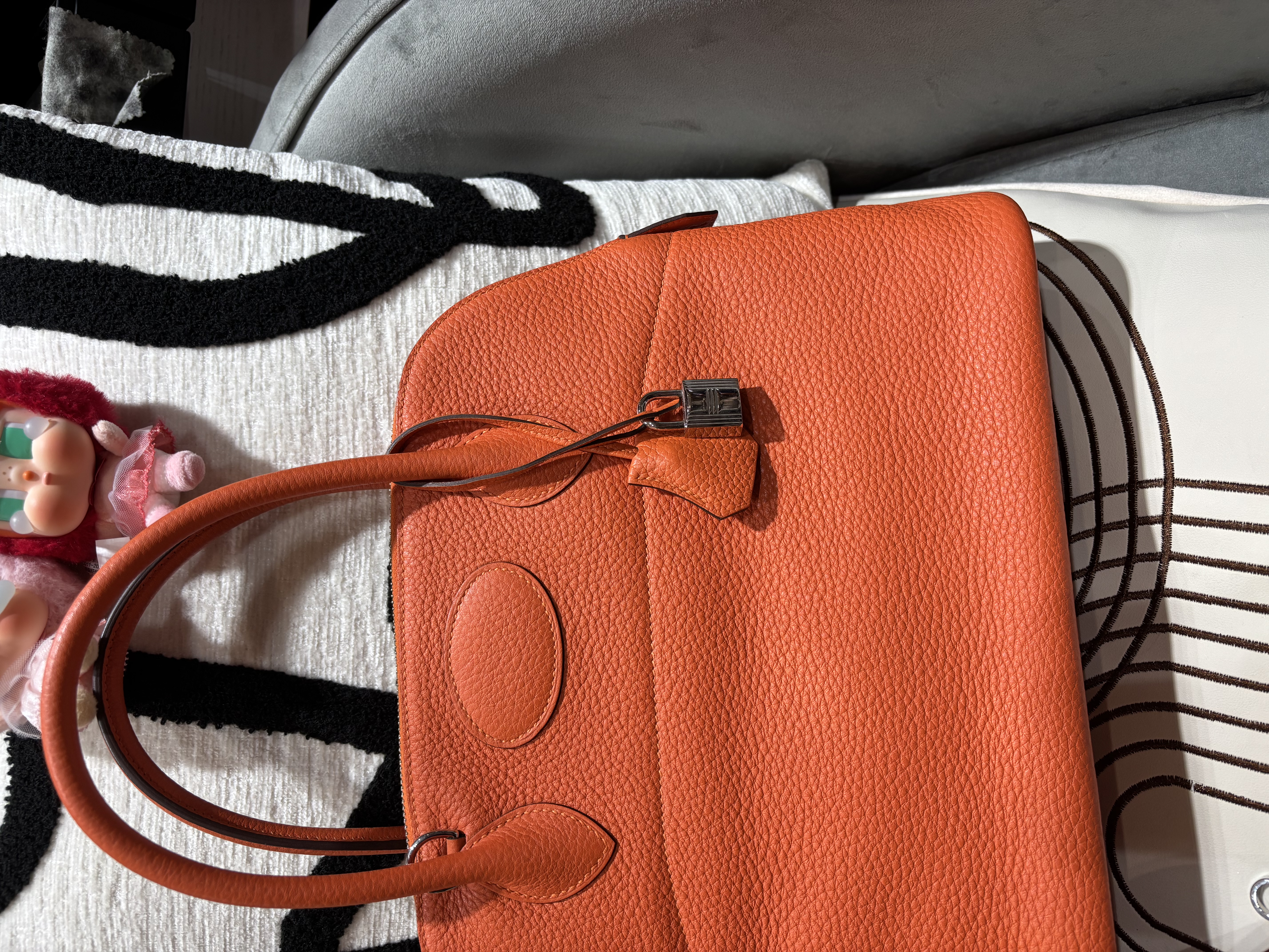 Hermes bolide 31,STAMP T ,100%Authentic ,95%new ✅收據✅key pad✅Dust bag