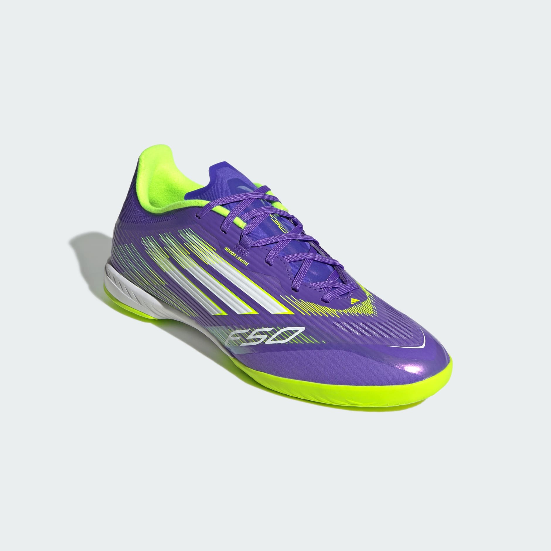 全新 Adidas F50 League 室內場足球鞋 | F50 League Indoor Boots | 紫色