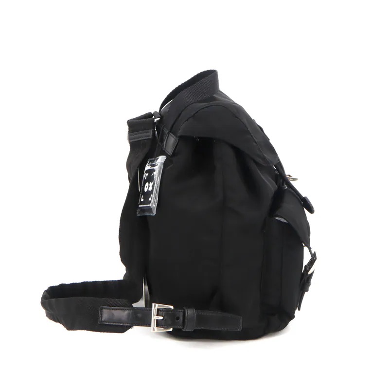 Prada Tessuto Double Pocket Backpack