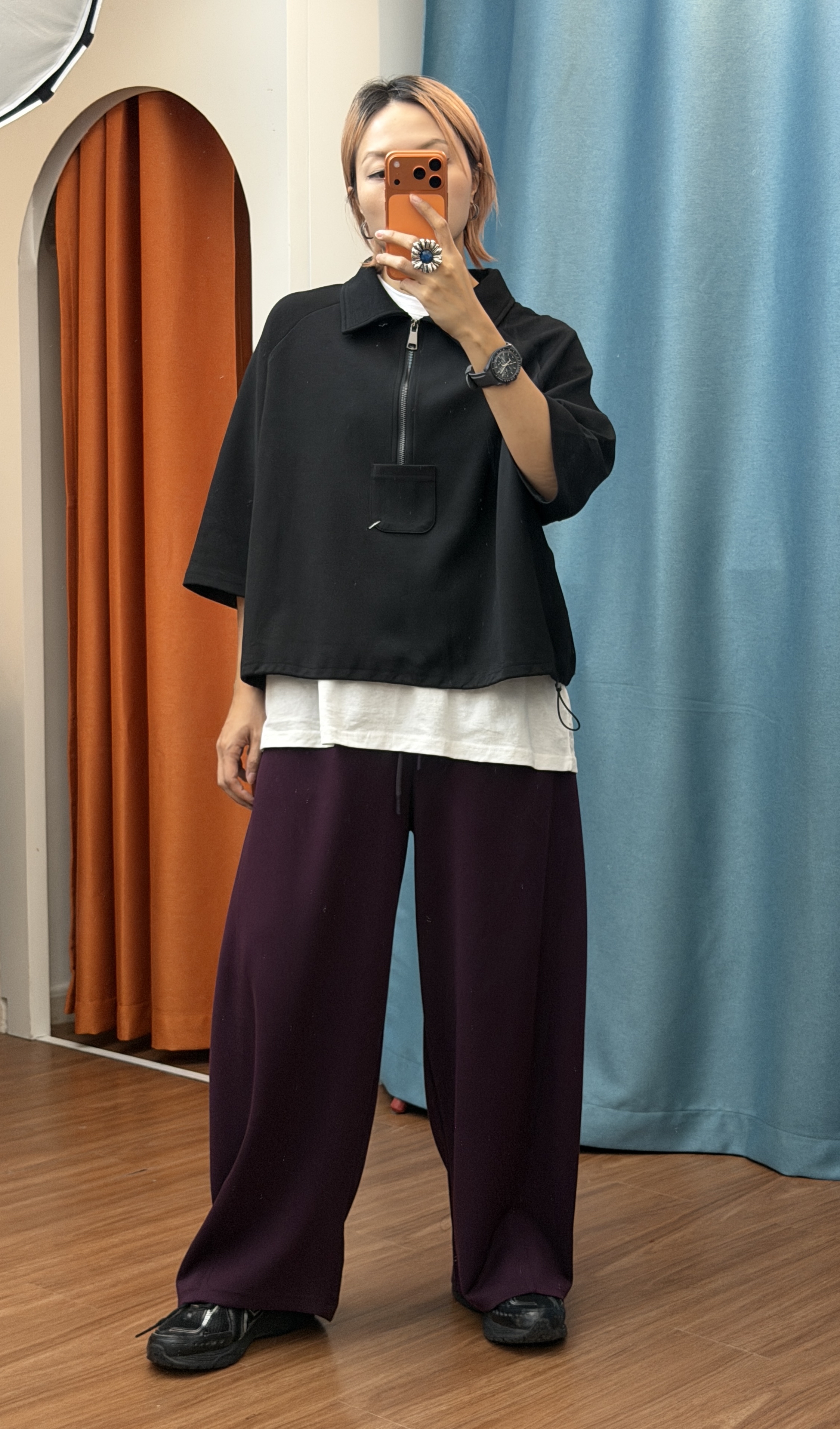 太空棉彎刀褲