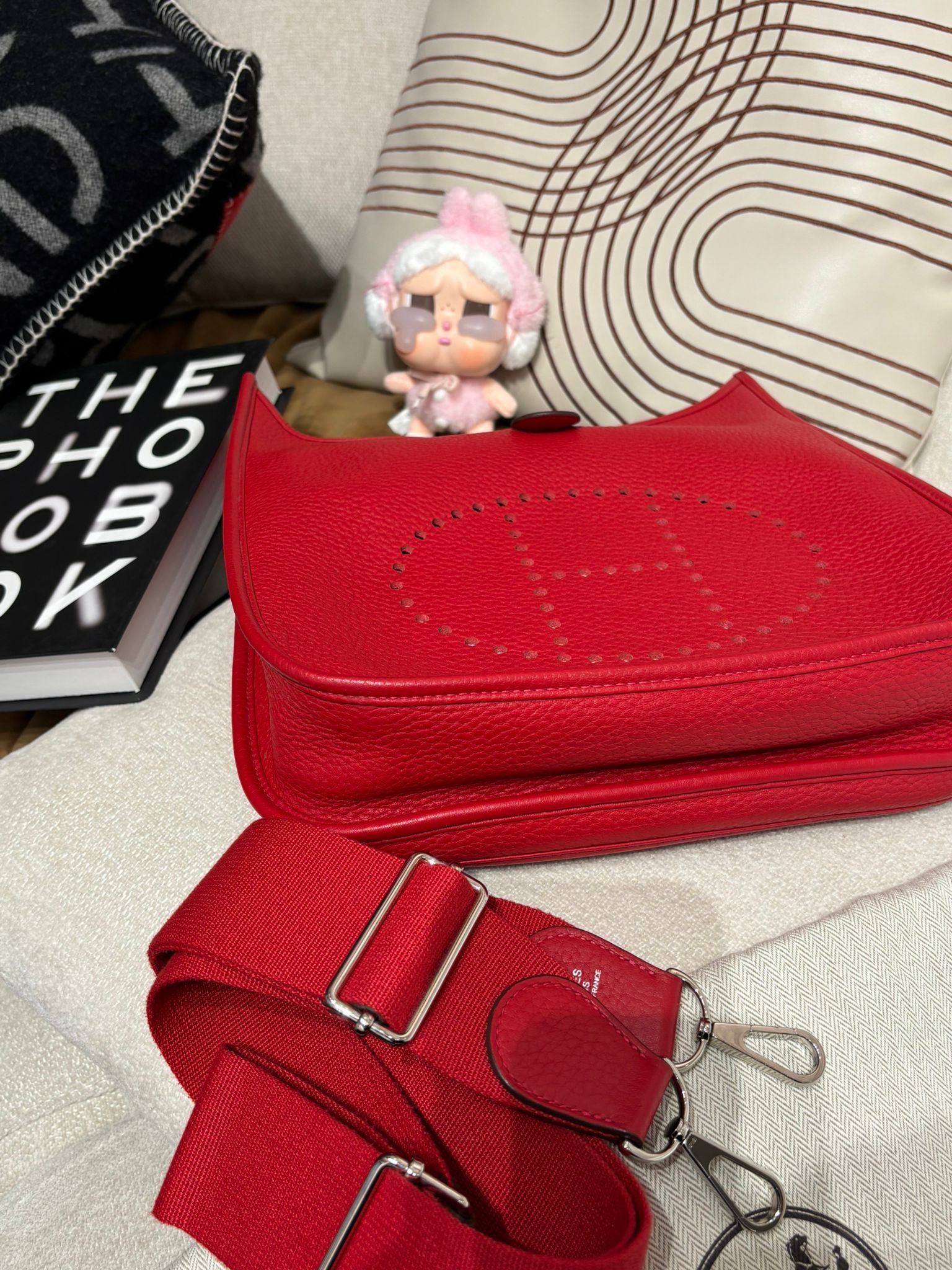 Hermes Evelyne 29 Stamp T 100%Authentic, 95%New ✅Dust bag