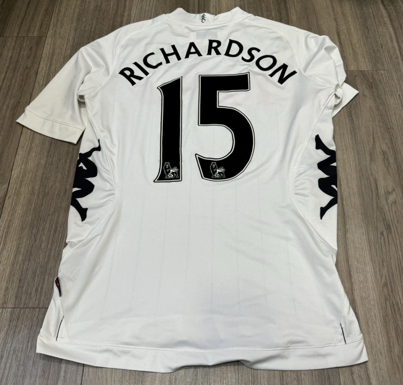 Fulham 12/13 home shirt  #15 Richardson 
