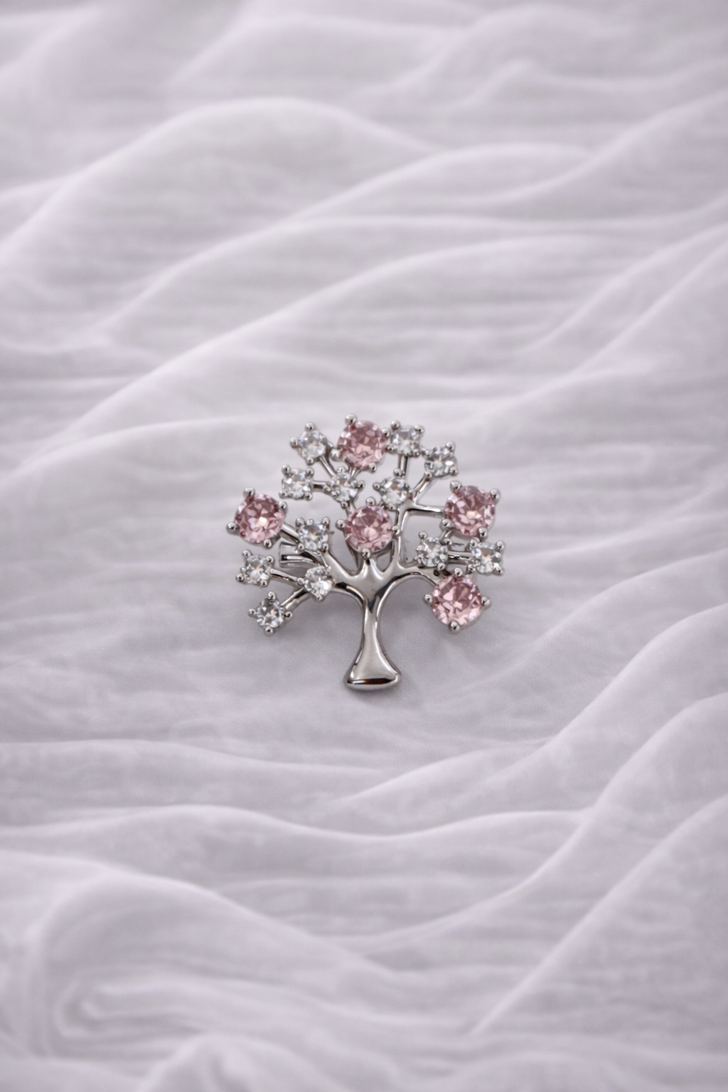 Swarovski Crystal Tree of Blessings Brooch