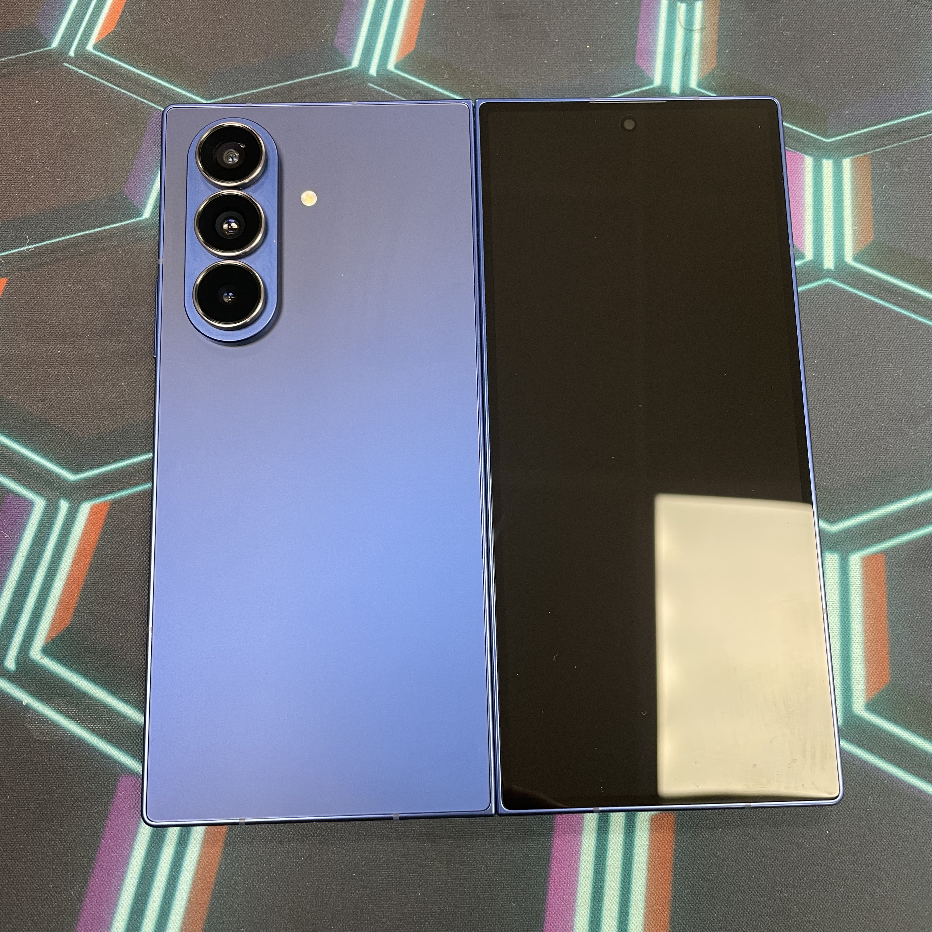 *7564 Galaxy Z Fold 7 勁靚機 12+512GB 藍色 blue