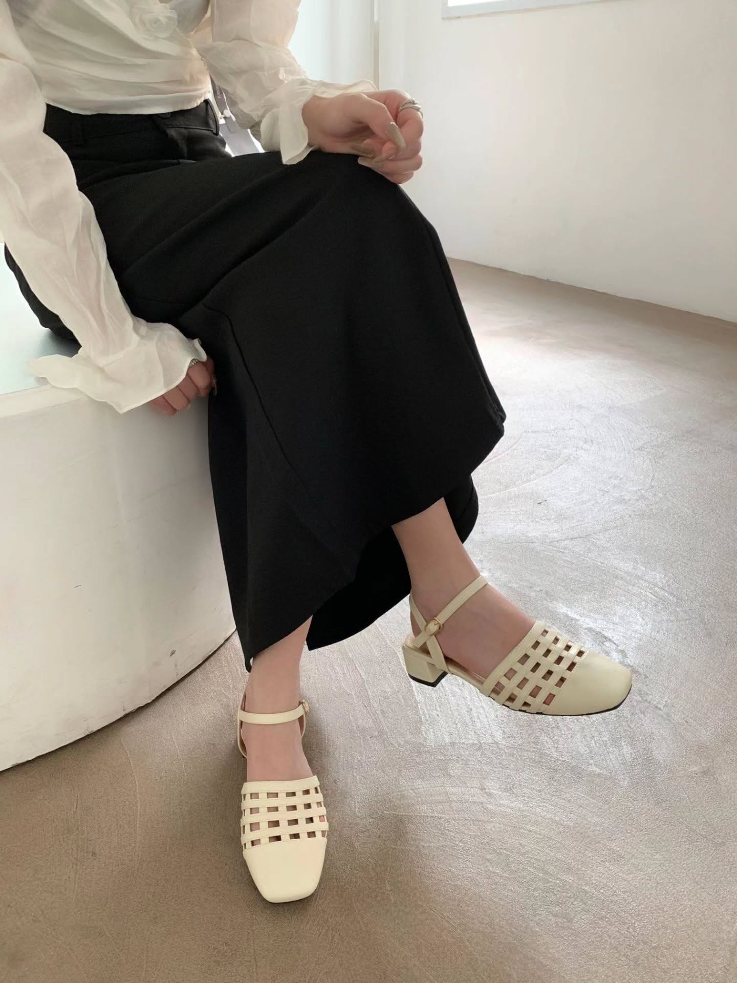 666 法式复古编织凉鞋 🇨🇳