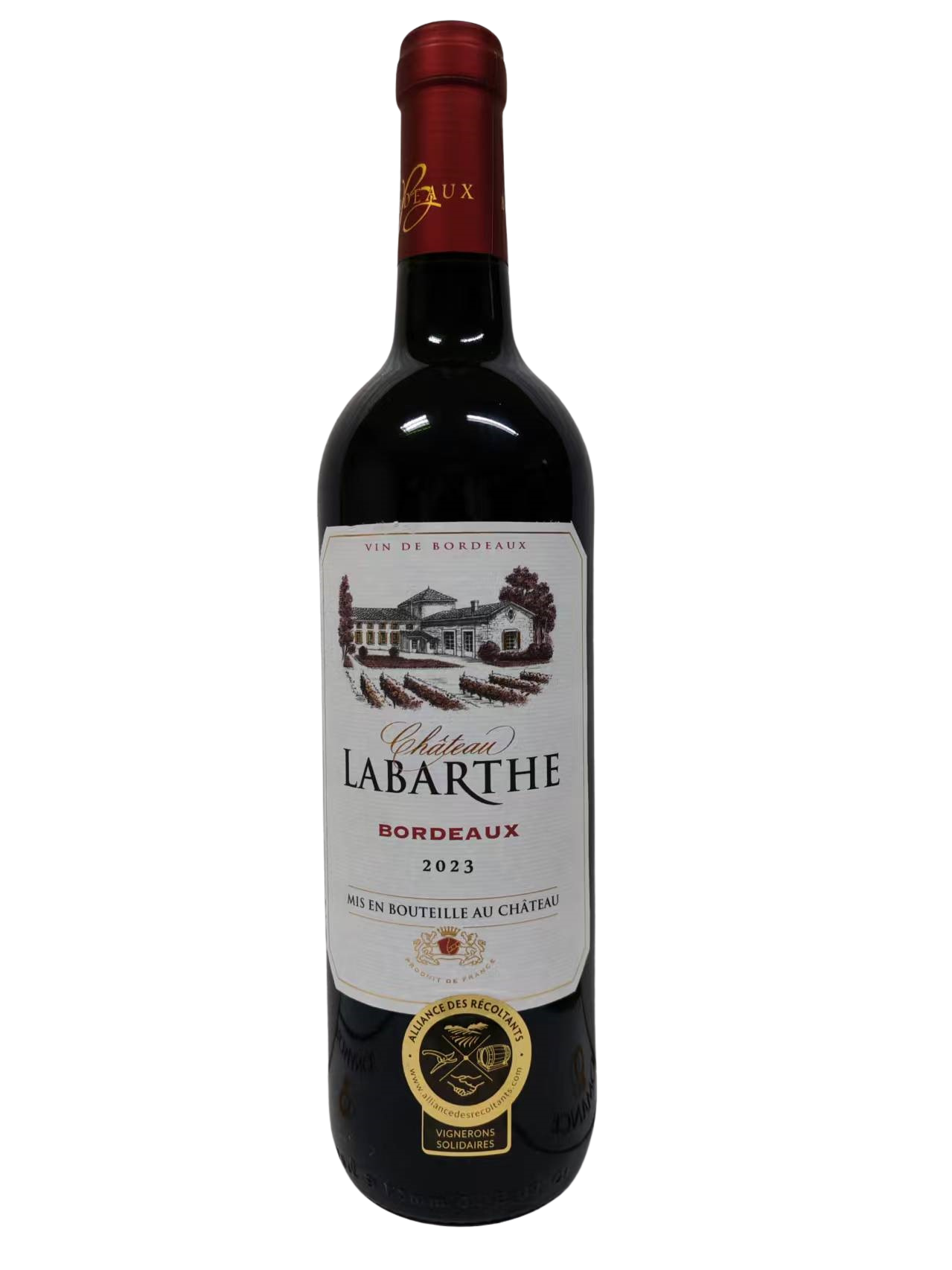 拉巴特城堡法國紅酒2023 Chateau Labarthe Bordeaux 2023 FRANCE 14.5% 750ml   (1 x 12 x 750ml)  