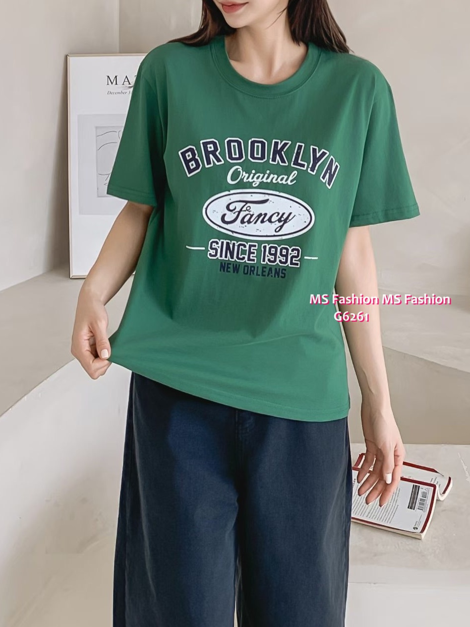 G6261 韓國🇰🇷靚print tee