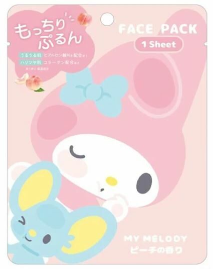日本直送 熱賣CRUX Sanrio Characters 面膜 - 1片 - 現貨