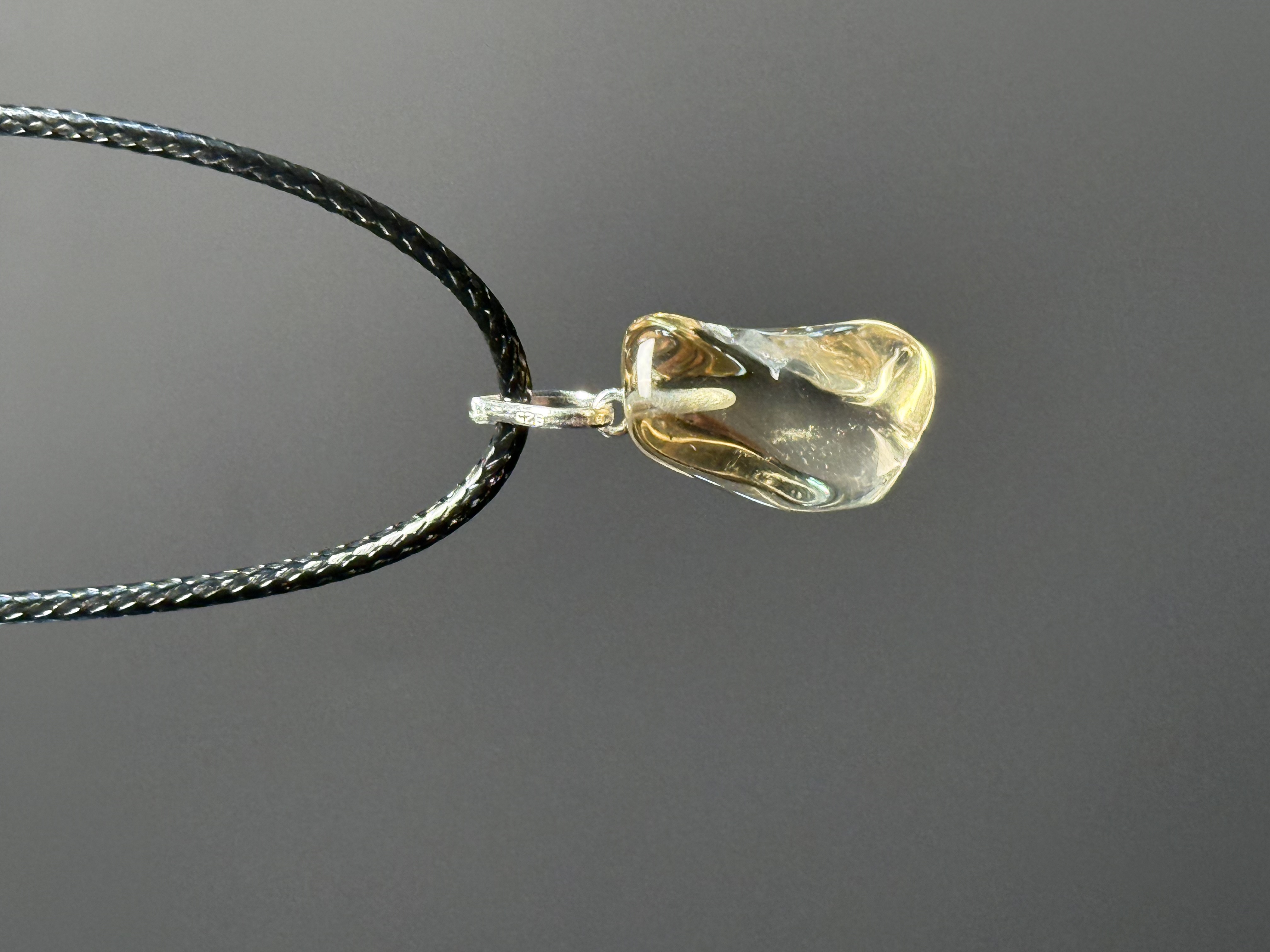 巴西黃晶吊咀 (17.4mm) (Option 5）