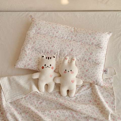 CocoBunny花瓣兔兔系列-超細纖維酒店級一體枕(幼兒/成人)