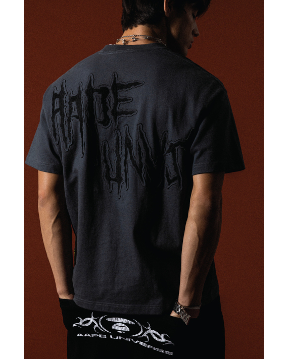 AAPE Relaxed fit AAPEUNVS moonface tee (1865) 寬鬆版