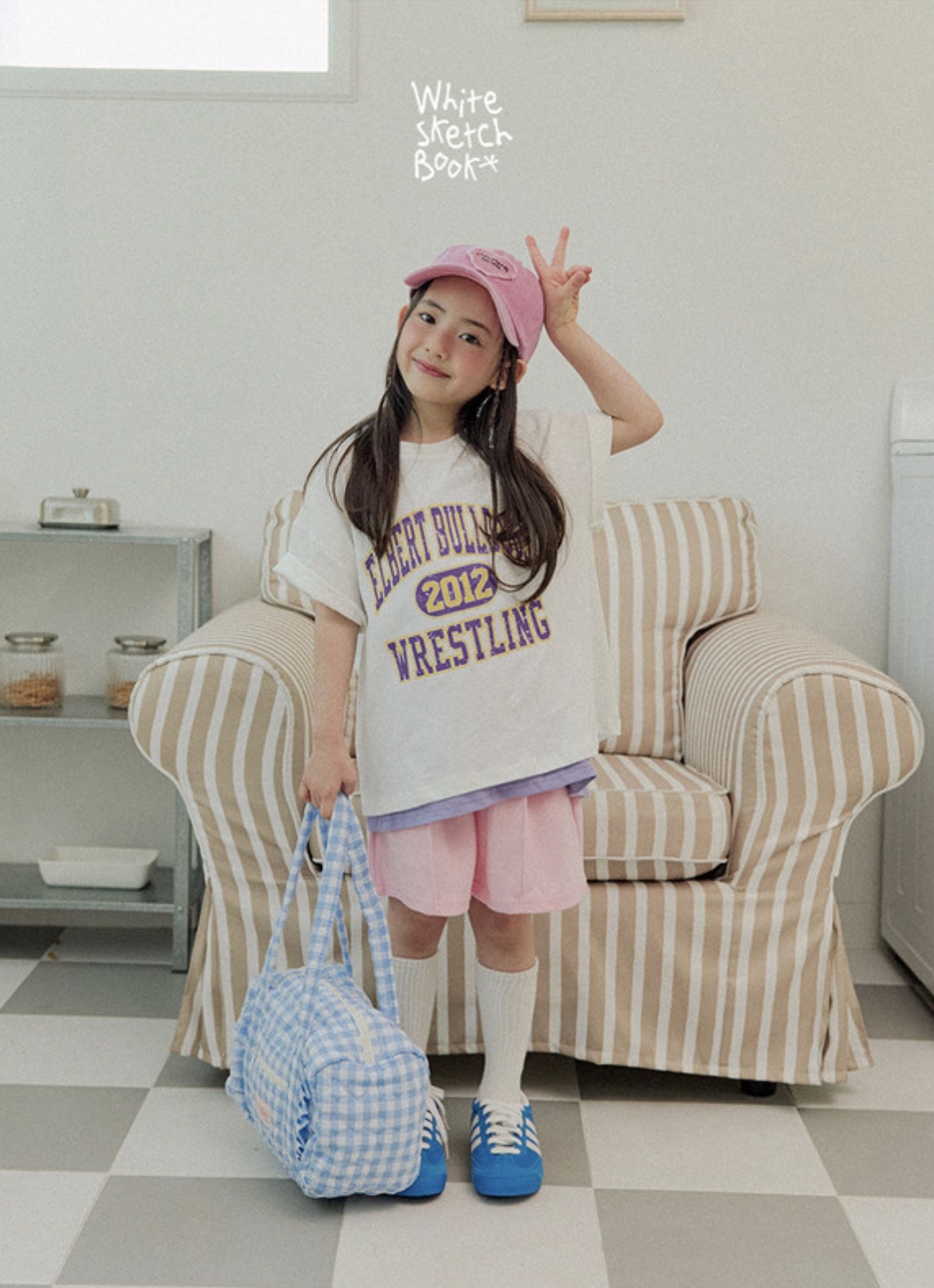 🇰🇷WhiteSketchBook tee