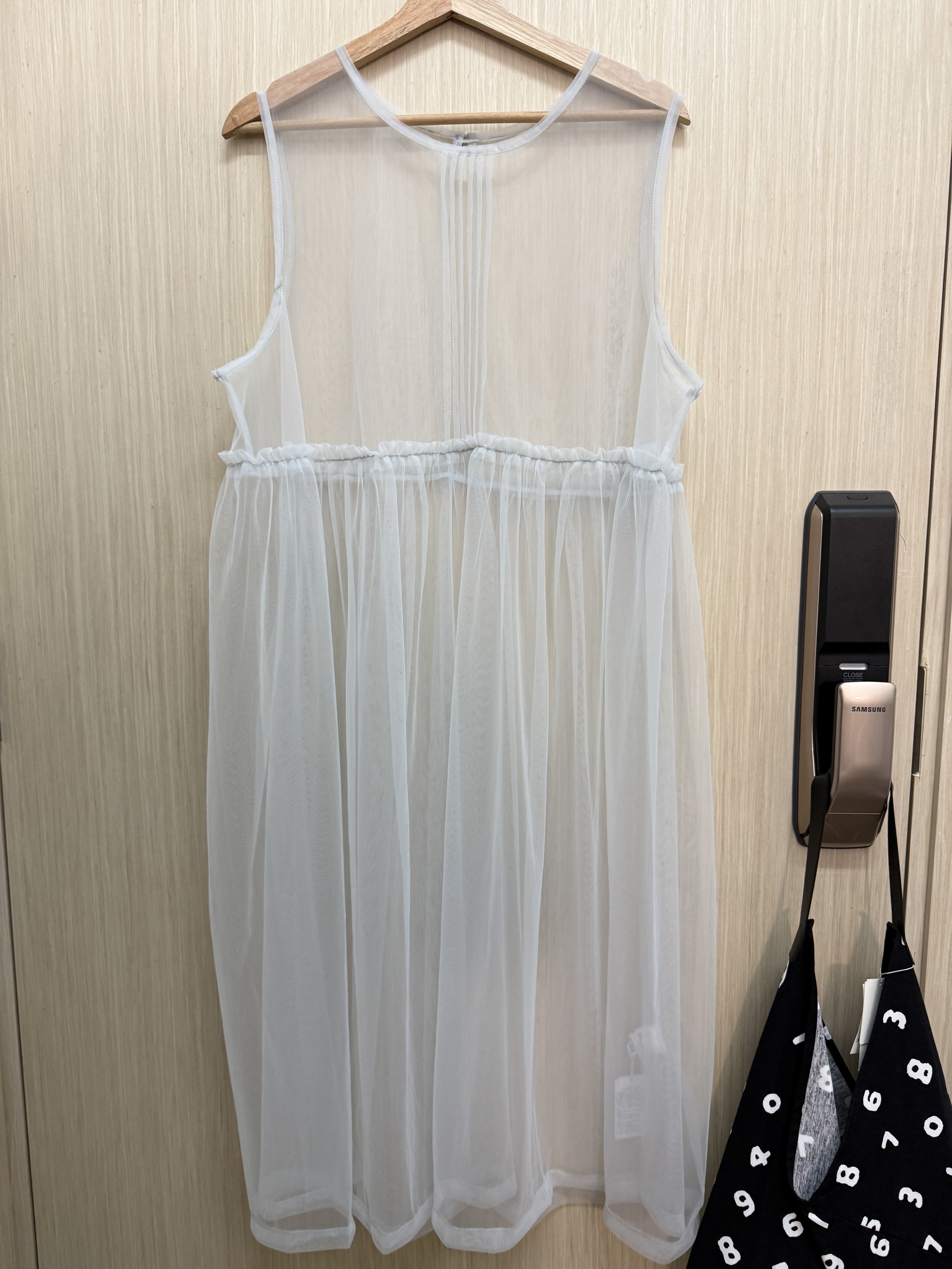 風琴透紗𝐨𝐮𝐭𝐞𝐫（灰藍色）