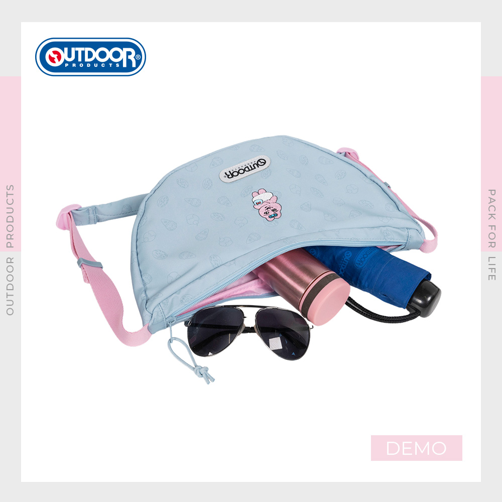 📦訂購 台灣限定 OUTDOOR Opanchu Usagi 褲褲兔 彎月側背包