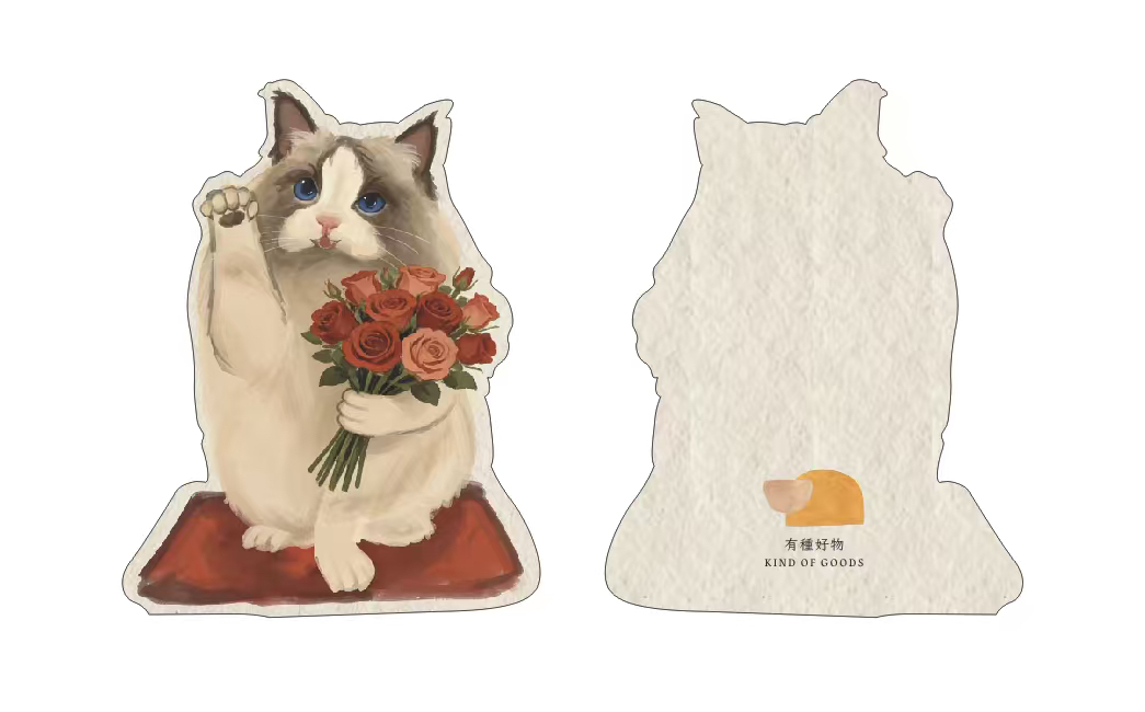 店長包包 貓咪心意卡