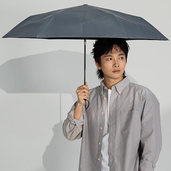 『預訂優惠』日本KIZAWA Pattofold-swifit系列輕量6骨碳形狀穩定自動雨傘(55cm)多色