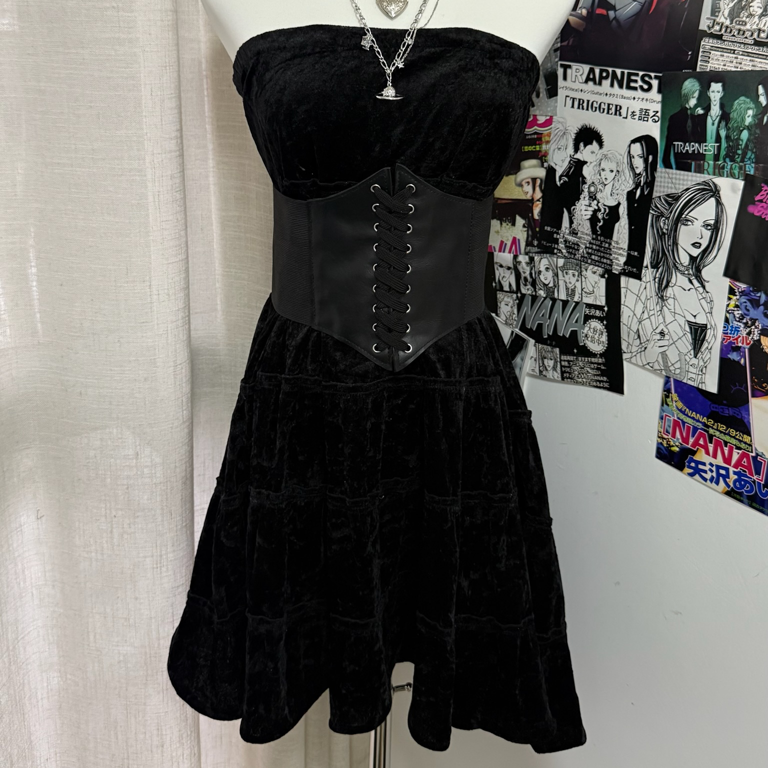 Velvet Magic Tiered Skirt