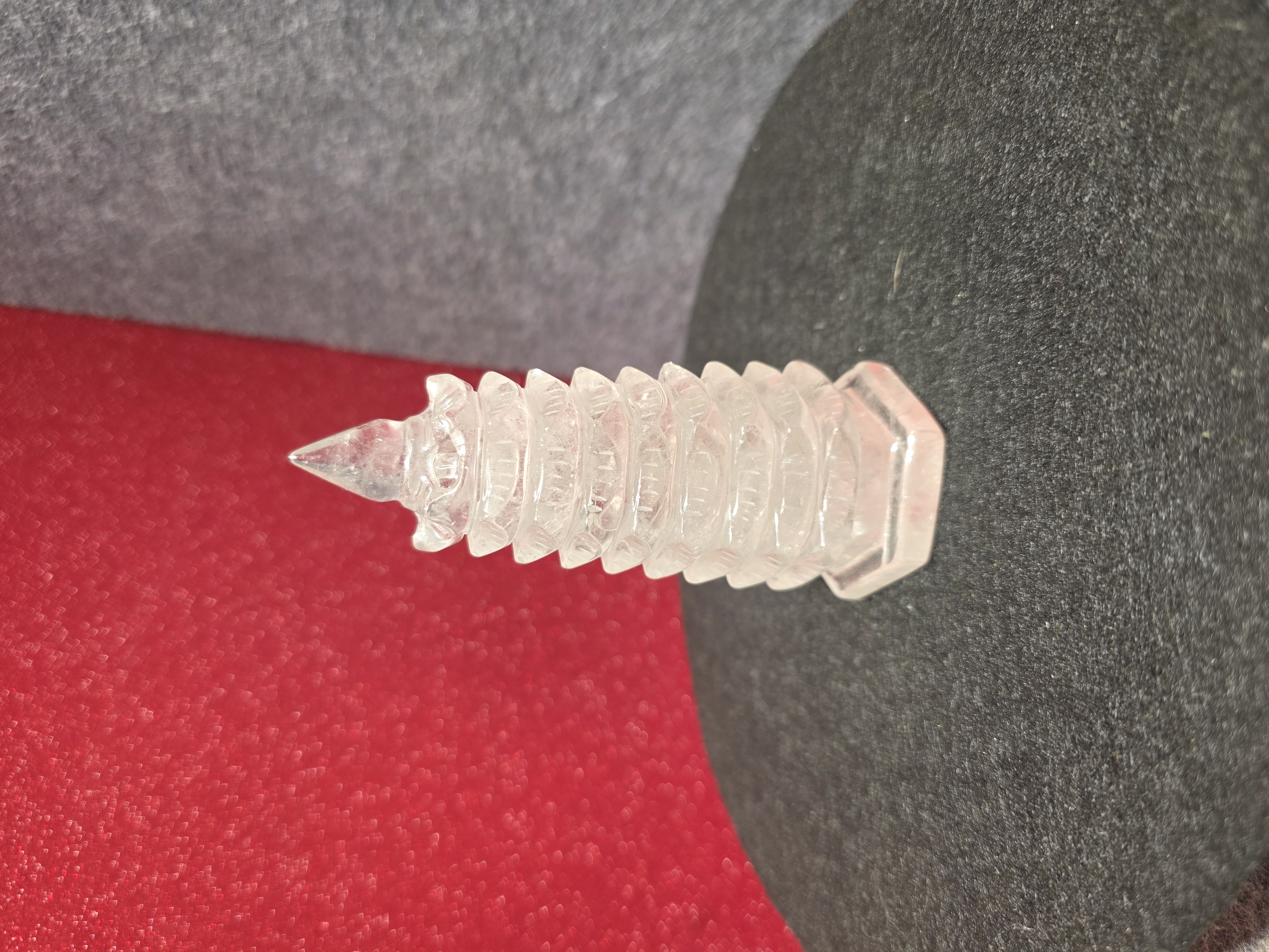 白水晶九層文昌塔