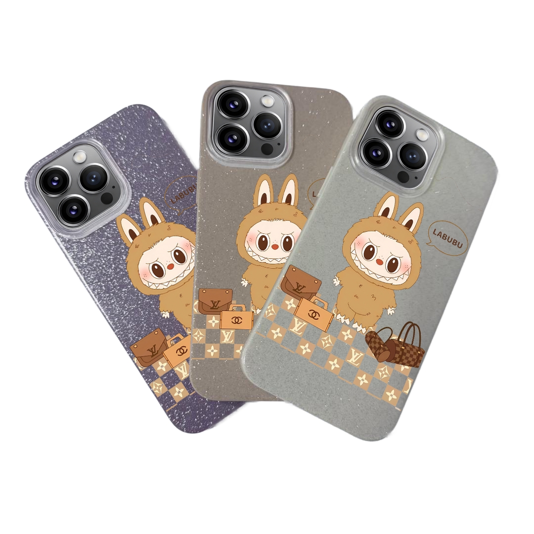 BLING CASE PHONE FOR IPHONE - DESIGN LABUBU B