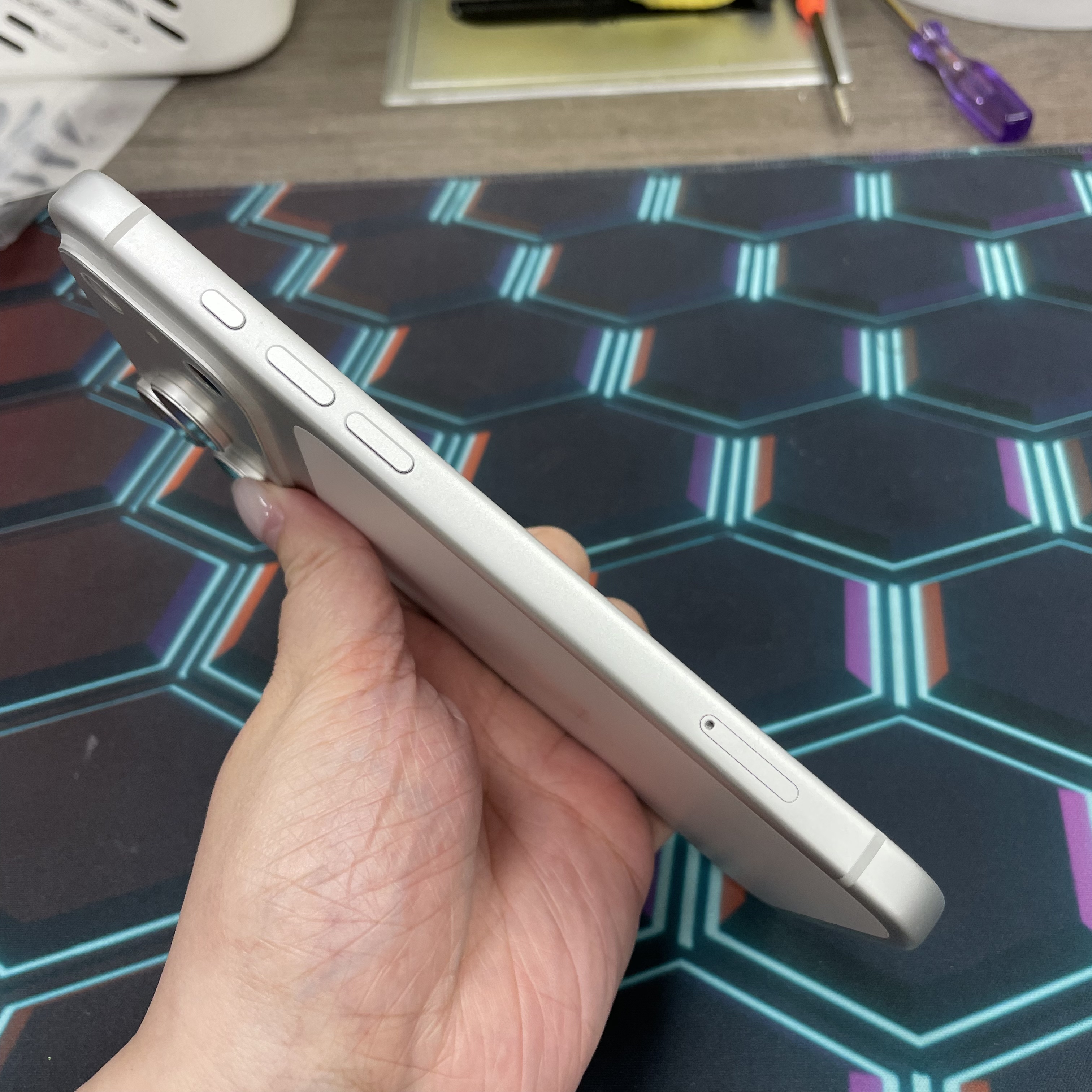 *6712 17 Pro max 勁靚機 512GB 電100 銀色 sliver