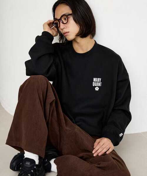 預訂 MARY QUANT×PUBLUX毛圈長袖衛衣 [貨號26A907]