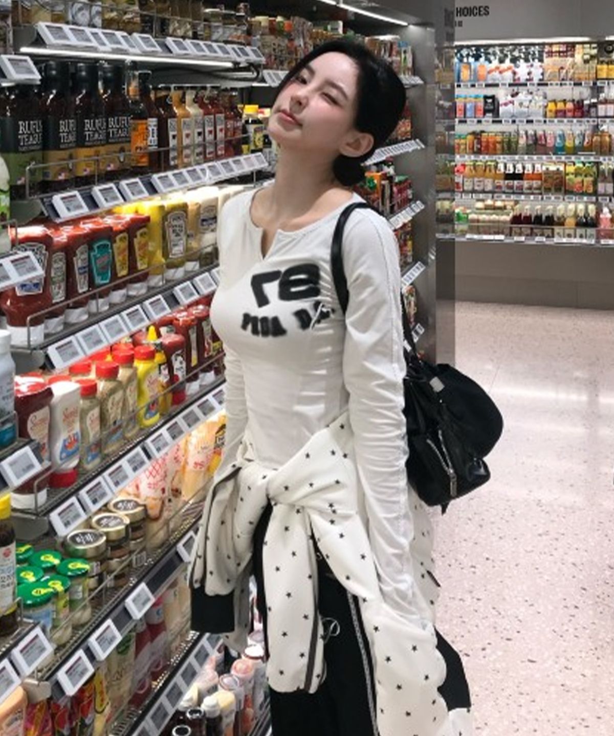 🇰🇷訂購｜PRENDA 25｜LACE NECK BUTTON LONG SLEEVE  3色 