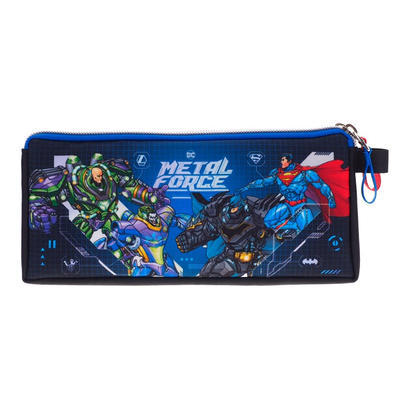 Justice League Triple Zippers Pencil Pouch 三拉鏈筆袋