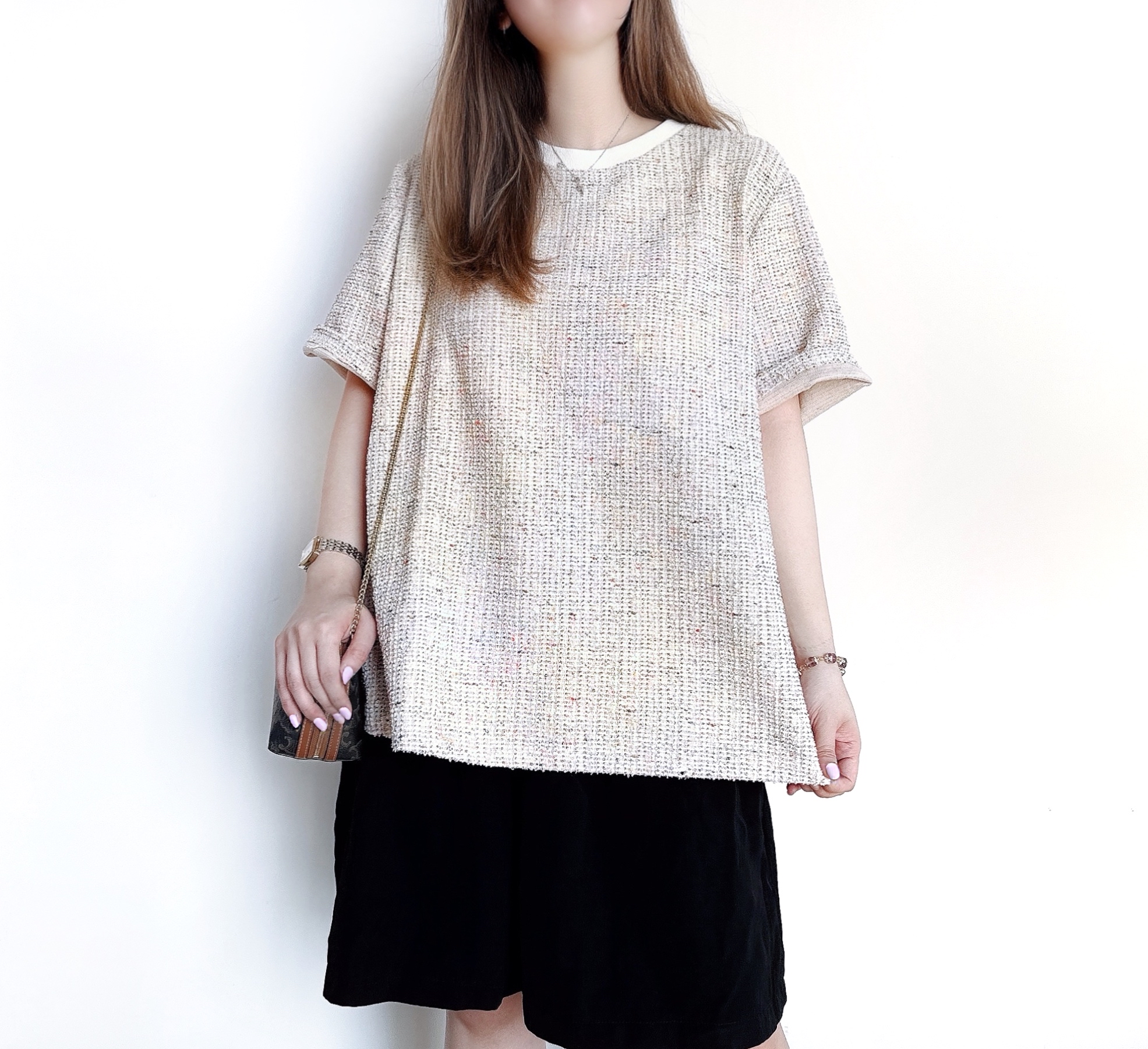 小香風Tweet料Top - 米杏